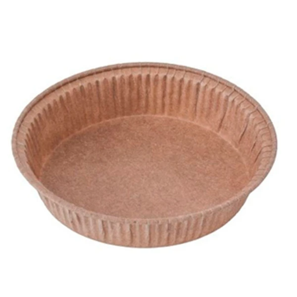 Форма бумажная Пай С200-25Р коричневая D218, d198, h=25 (1/20/780шт)