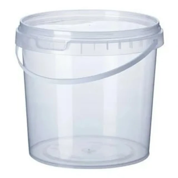 Ведро круглое с крышкой 1л. (1/10/50/150)
