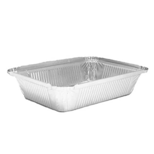 Форма ал. прямоугольная 250мл. 125*98*33 (1*10/5/120)