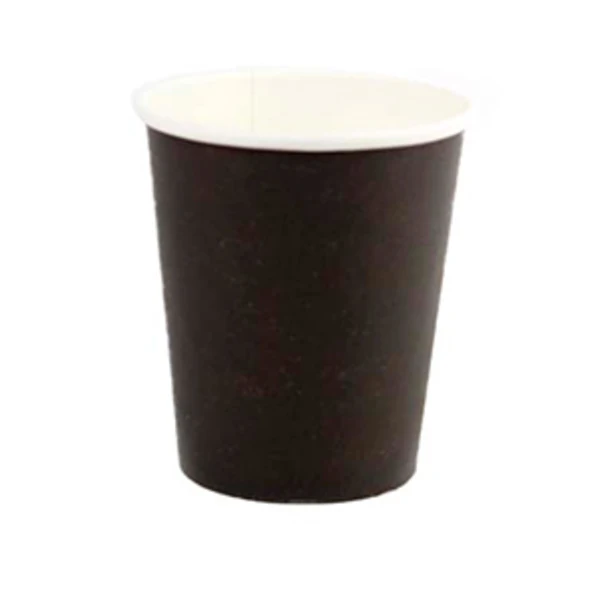 Стакан 250мл. для горячего Черный (1*50/20уп)