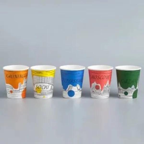 Стакан 250мл. для горячего Города (1*50/20уп)