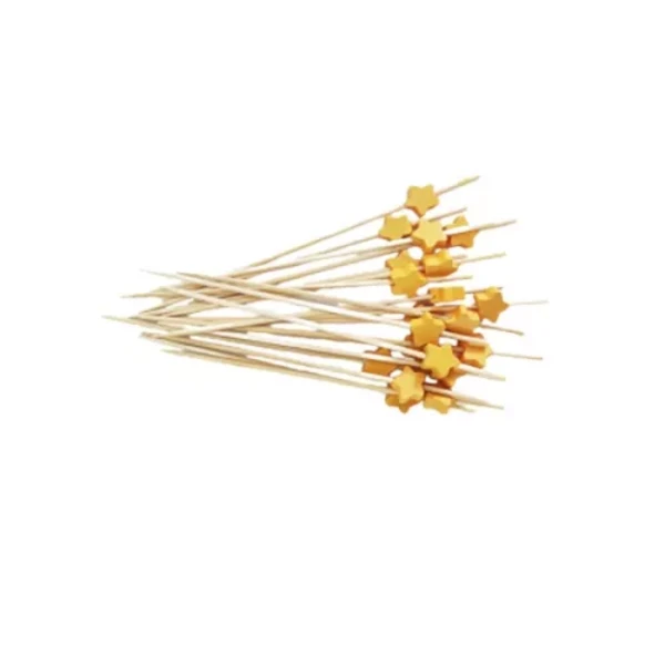 Пика "Звезда ЭКО" 12см, бамбук (1*100/40уп)