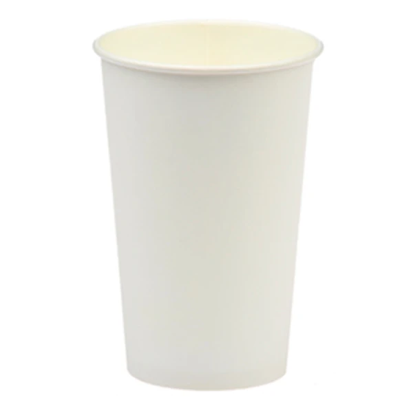 Стакан 400мл. для горячего Белый (1*50/20уп)