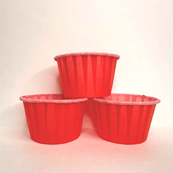 Форма бумажная "Маффин" 50*40 красный (1*100/20уп)