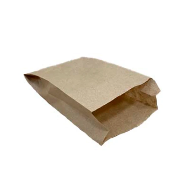 Пакет бумажный 210*140*60 крафт (1*100/18уп)