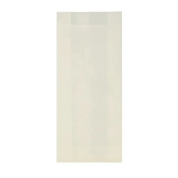 Пакет бумажный 210*80*35 белый (1*100)