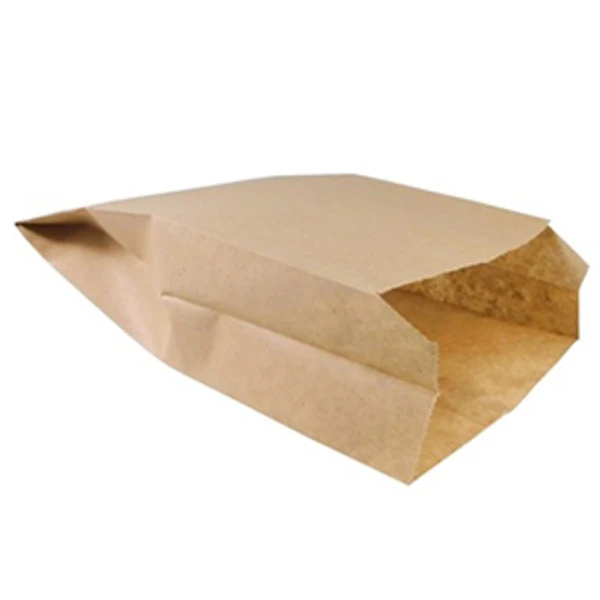 Пакет бумажный 350*200*90 крафт (1*100/7уп)
