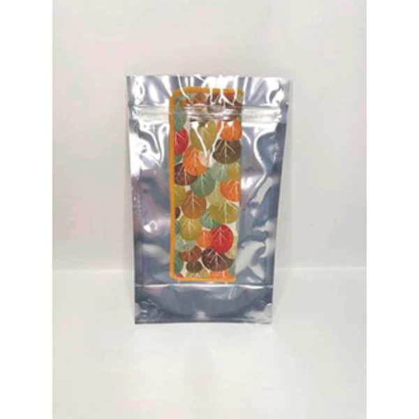 Пакет "Дой-пак" прозр+метал. с замком 105*150+(30+30) (1*50/14уп)