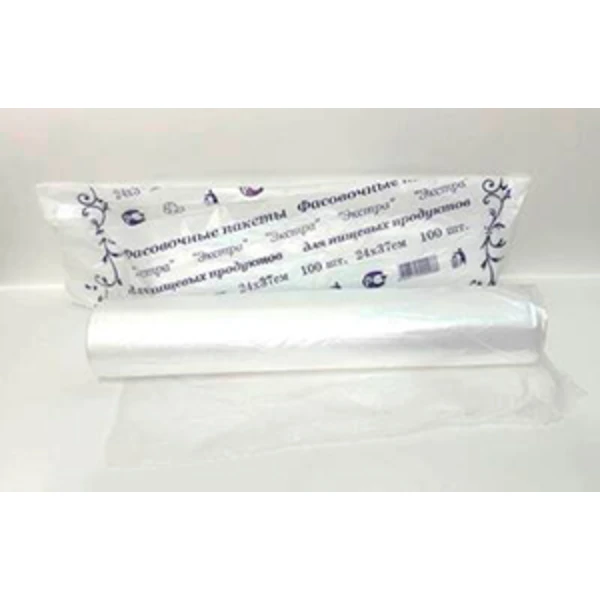 Пакет фасовочный 24*37-10мкм "Бабочка" ролик (1*100/100уп)