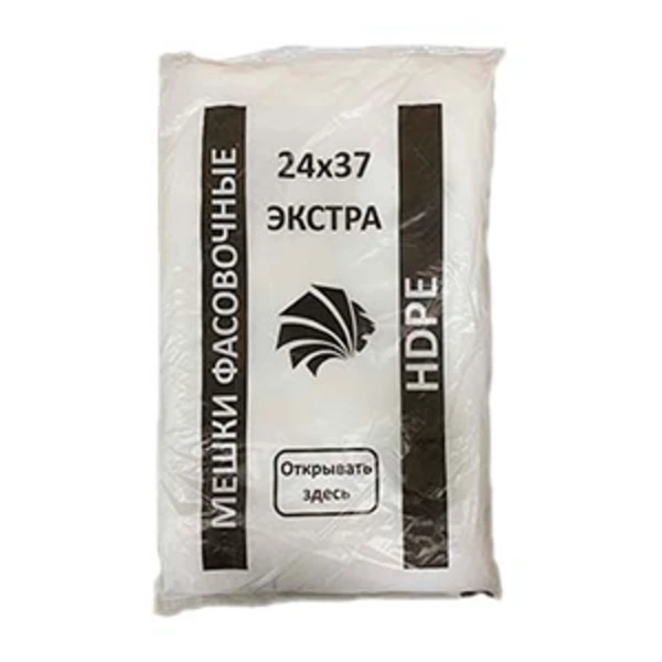 Пакет фасовочный 24*37- 8мкм "Лев черный" (1*1000/10уп) Асс
