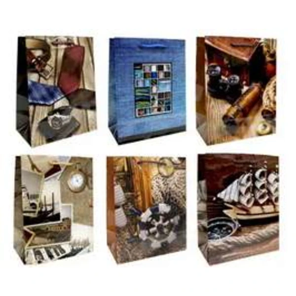 Пакет подарочный 18*23 "Мэн" (1/12)