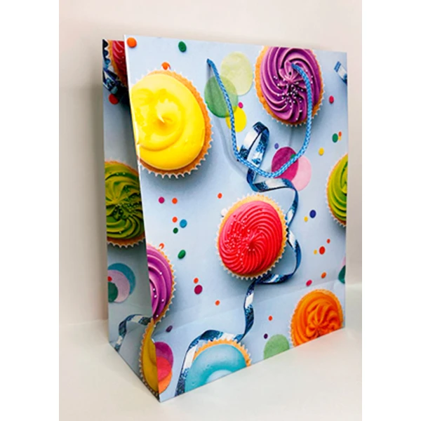 Пакет подарочный 26*32 "Кексики" (1/12)