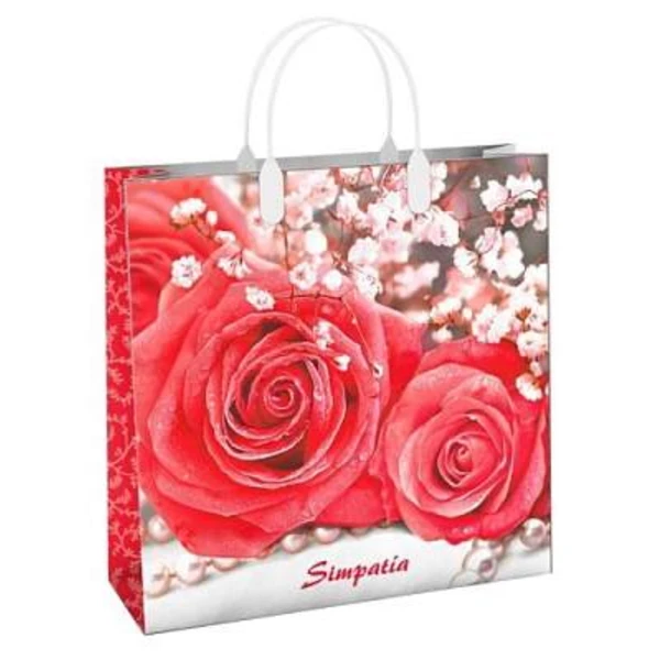 Пакет мягкий пластик 30*30 в ассортименте (1/10)