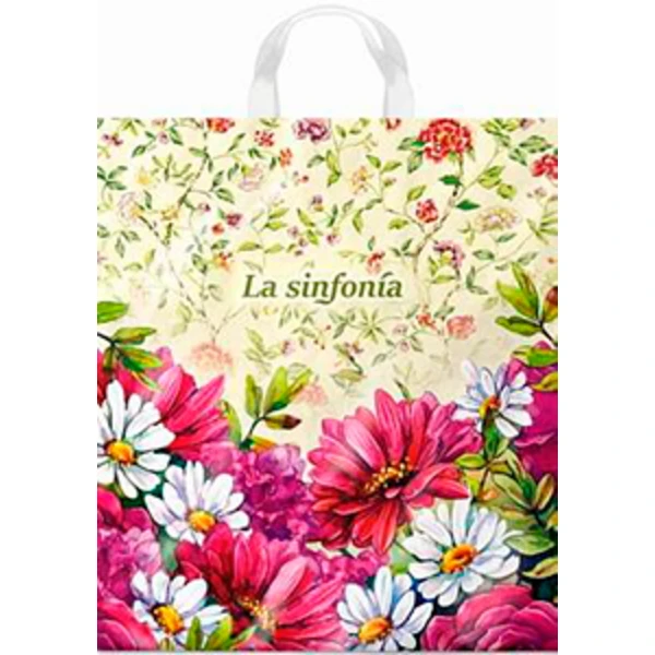 Пакет с петлевой ручкой 38*42-40мкм "Симфония" (1*25/20уп)