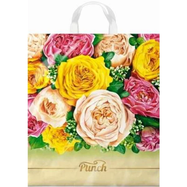 Пакет с петлевой ручкой 38*42-40мкм "Пунш" (1*25/20уп)