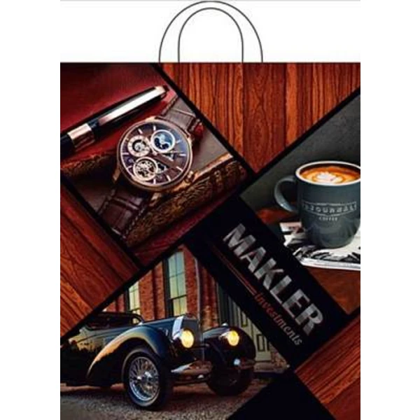 Пакет с петлевой ручкой 38*42-40мкм "Маклер" (1*25/20уп)