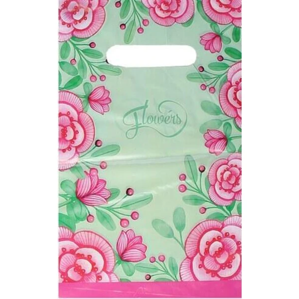 Пакет с вырубной ручкой 20*30-30мкм "Пыльца" (1*100)