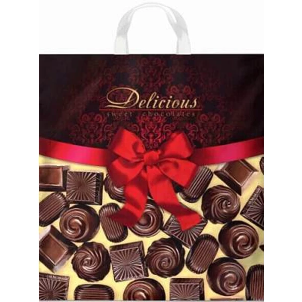 Пакет с петлевой ручкой 40*42-50мкм "Наслаждение" (1*25/20уп)