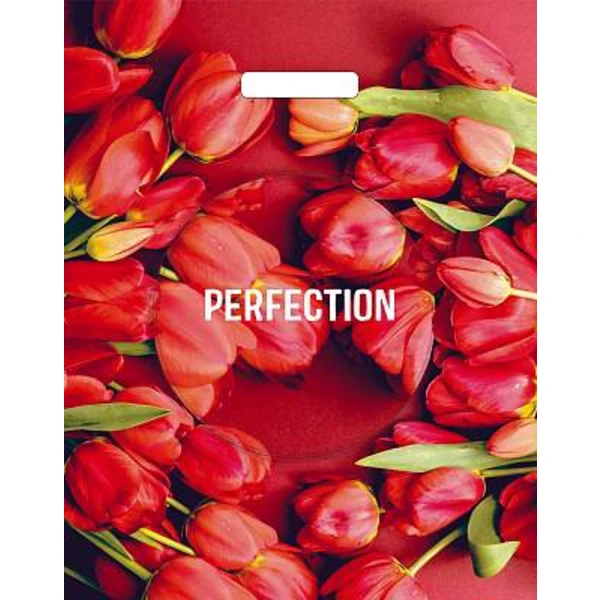 Пакет с вырубной ручкой 38*45-60мкм "Совершенство" (1*25/20уп)