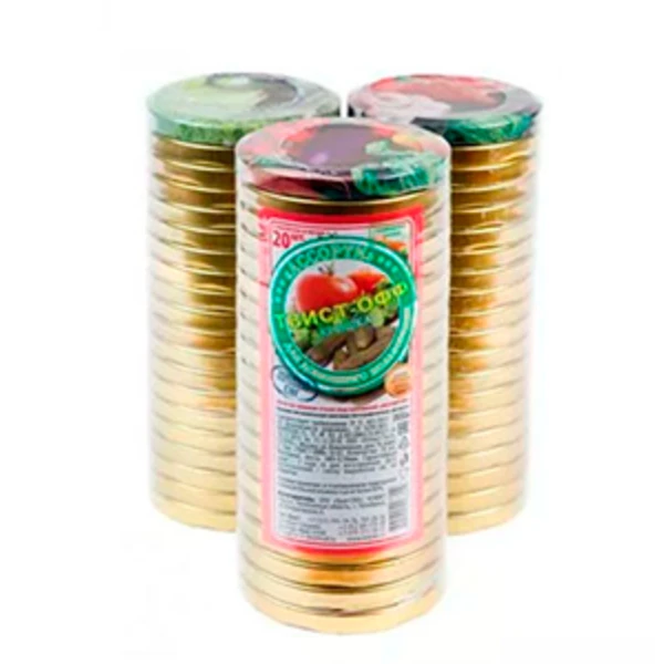 Крышки винтовые Твист-Офф D-82мм "Ассорти" (1*20/12уп)