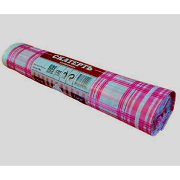 Скатерть 110*180 КЛЕТКА красная (1*5/20рул)