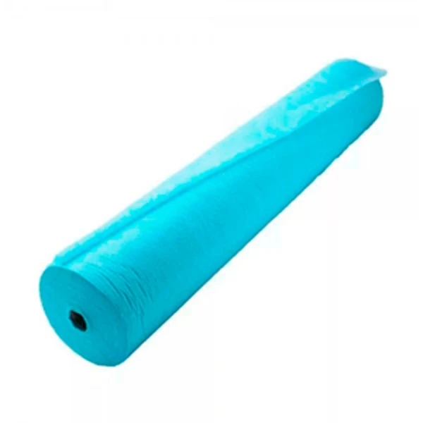 Простыни 70*200 в рулоне голубые №100 (1/6)