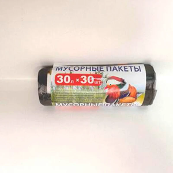 Мешок мусорный 30л. "Легкий мусор" (1*30/50уп)