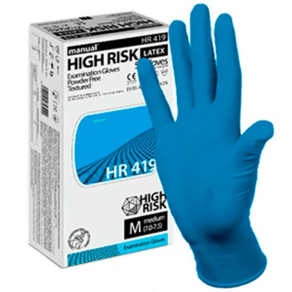 Перчатки латексные пов. прочн. Manual "S" (1/25пар)