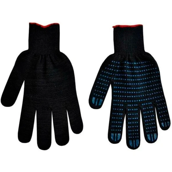 Перчатки х/б 4 нитки 10класс Черные (1*10пар/50уп)