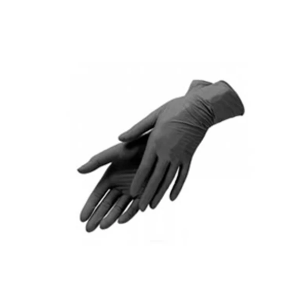 Перчатки виниловые ЧЕРНЫЕ L (1*100/10уп)